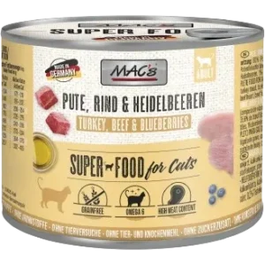 MAC's Cat Pute, Rind & Heidelbeeren 200 g