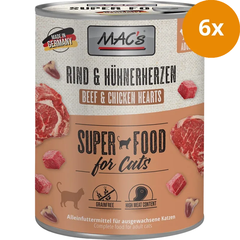 MAC's Cat Rind & Hühnerherzen 800 g - Image 2