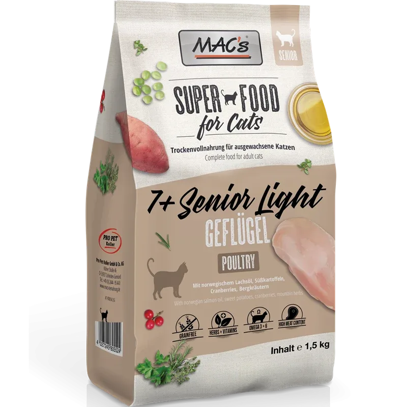 MAC's Cat Superfood 7+ Senior Light - Image 2