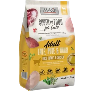 MAC's Cat Superfood Ente, Pute & Huhn