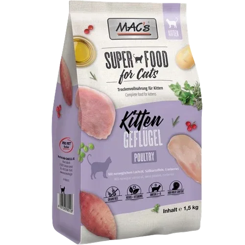 MAC's Cat Superfood Kitten Geflügel - Image 2