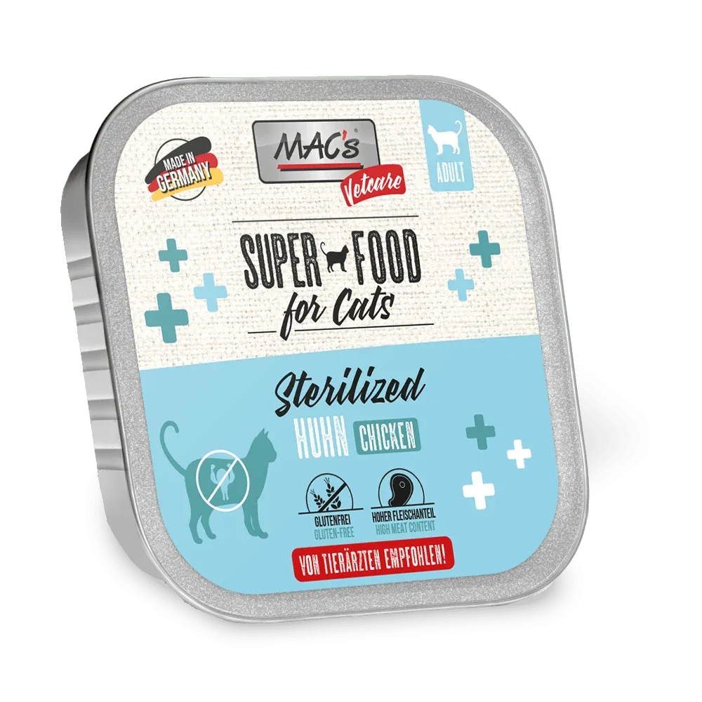 MAC's Cat Vetcare Huhn Sterilized