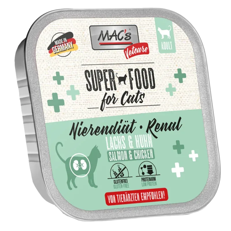 MAC's Cat Vetcare Lachs & Huhn Nierendiät 100 g