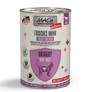 MAC's CAT Vetcare Urinary 6 x 400 g frisches Huhn