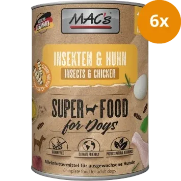 MAC's Dog Insekten & Huhn Dose 750 g - Image 2