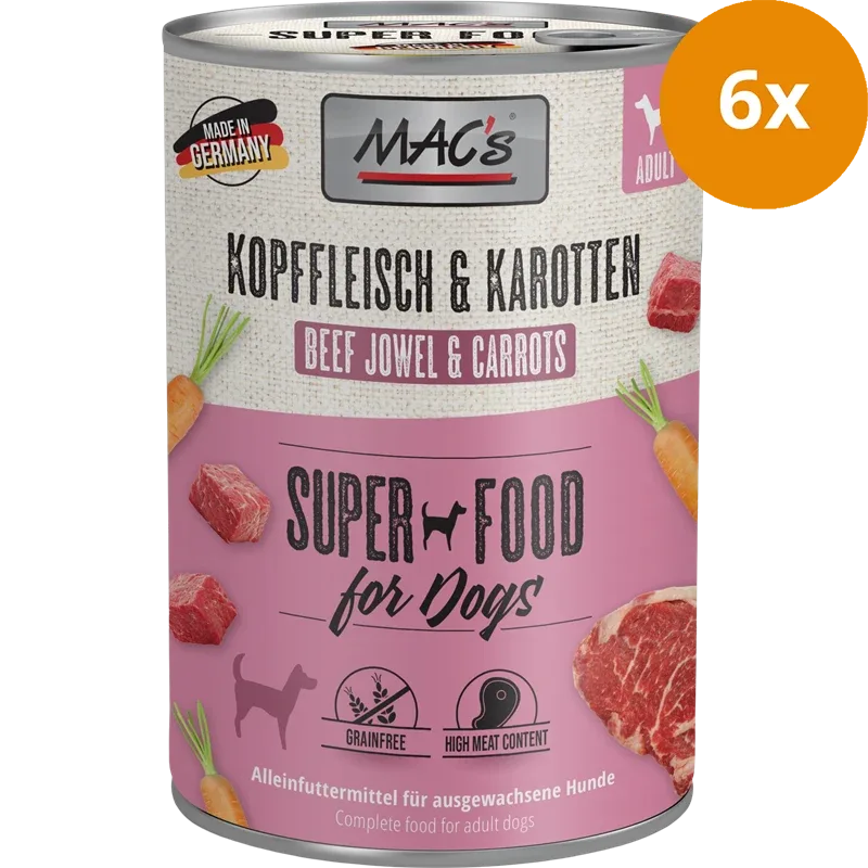 MAC's Dog Kopffleisch & Karotten 400 g - Image 2