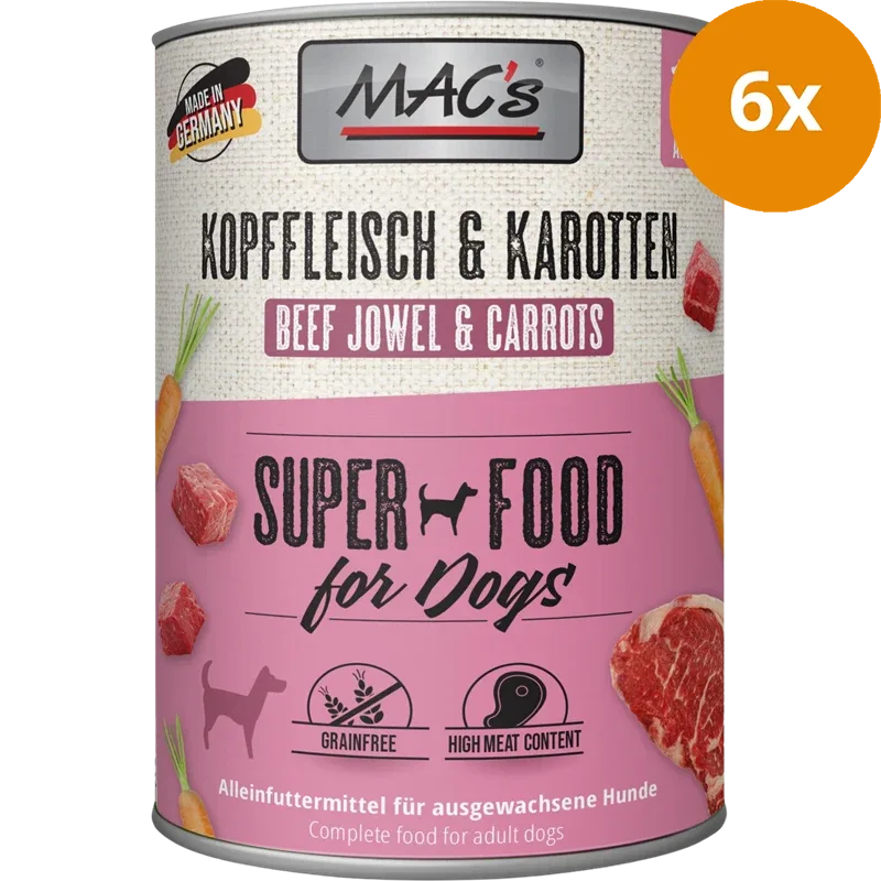 MAC's Dog Kopffleisch & Karotten 800 g - Image 2