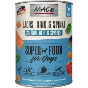 MAC's Dog Lachs, Rind & Spinat 800 g