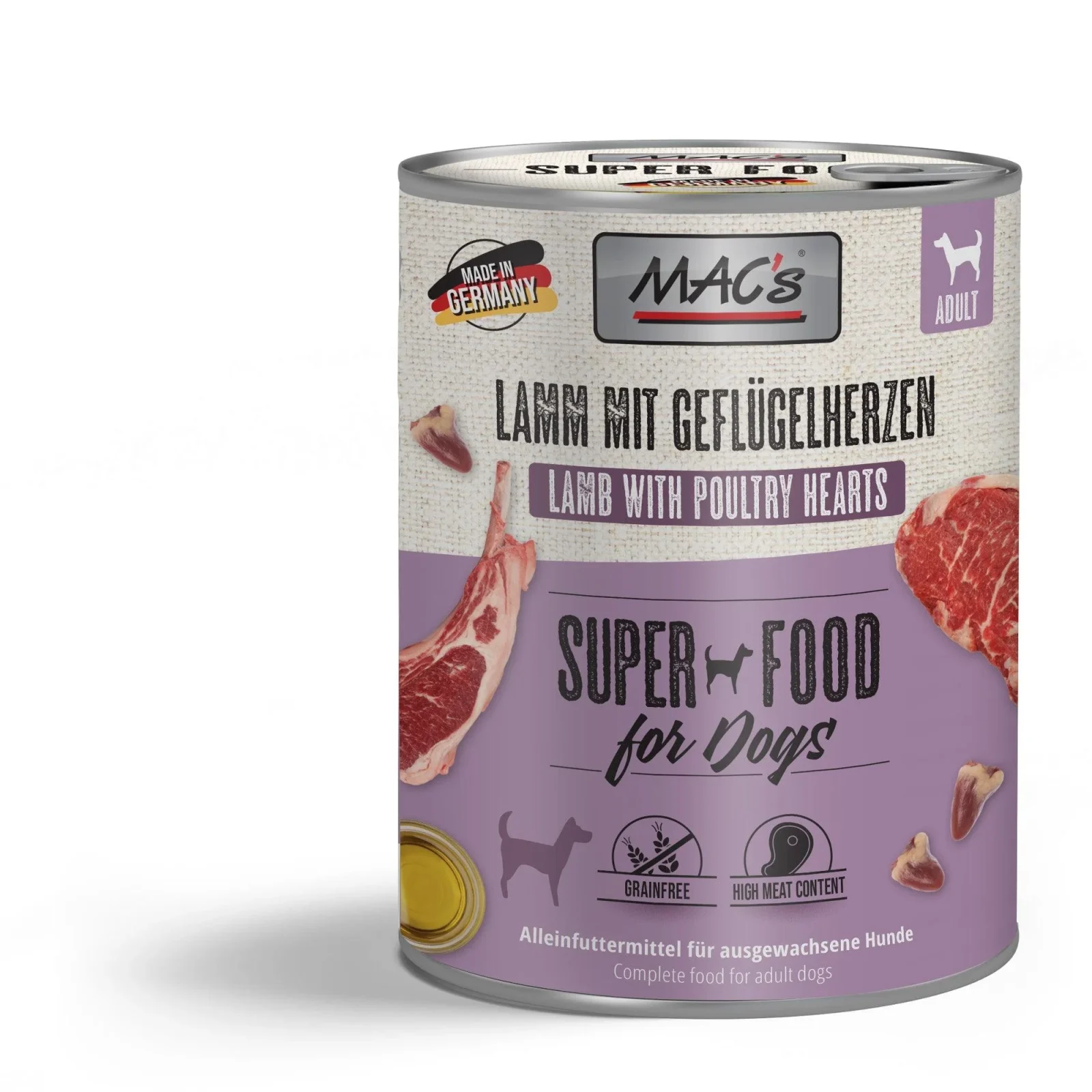 MAC's Dog Lamm & Geflügelherzen - Image 2