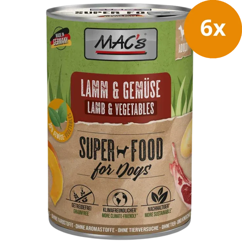 MAC's Dog Lamm & Gemüse 400 g - Image 2
