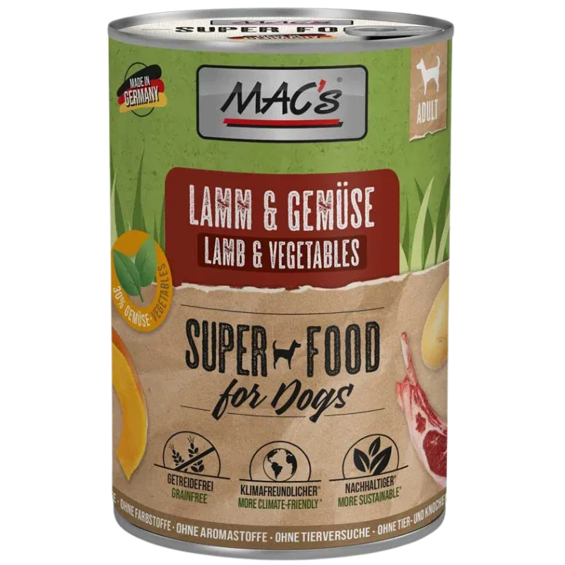 MAC's Dog Lamm & Gemüse 400 g