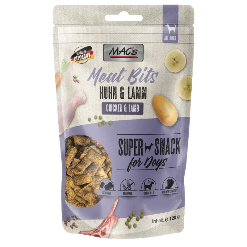 MAC's Dog Meat Bits Huhn & Lamm 120 g