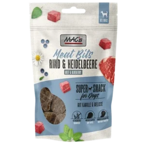 MAC's Dog Meat Bits Rind & Heidelbeere 90 g