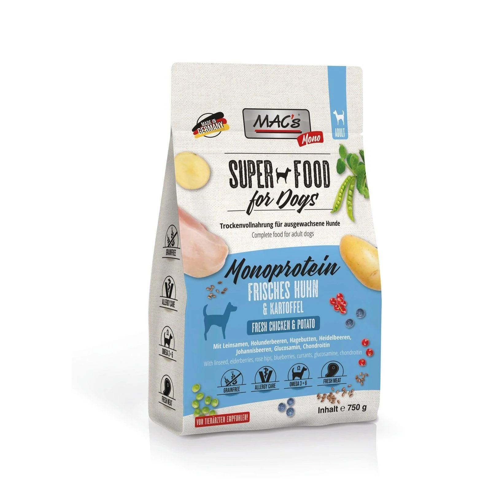 MAC's Dog Mono Huhn Trockenfutter