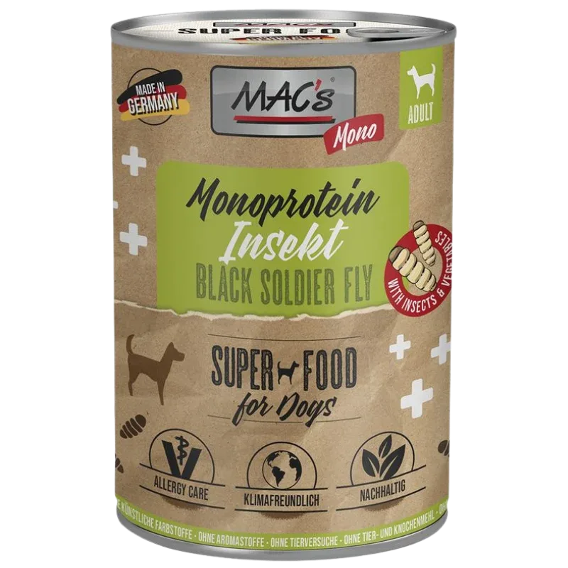 MAC's Dog Mono Insekten 375 g