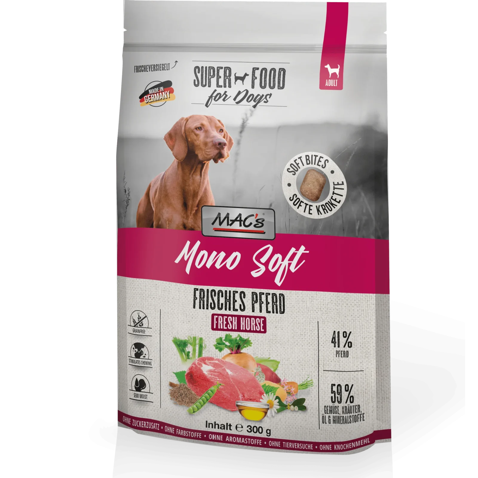 MAC's DOG Mono Soft Frisches Pferd