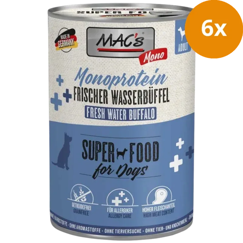 MAC's Dog Mono Wasserbüffel 400 g - Image 2