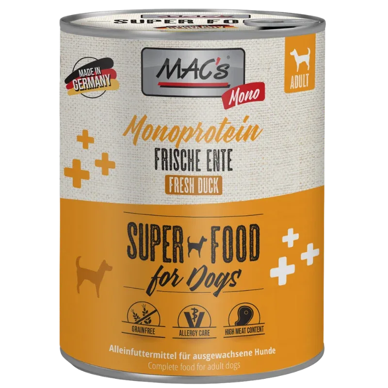 MAC's Dog Monoprotein Ente 800 g