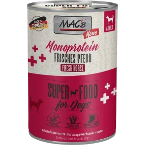 MAC's Dog Monoprotein Frisches Pferd 400 g