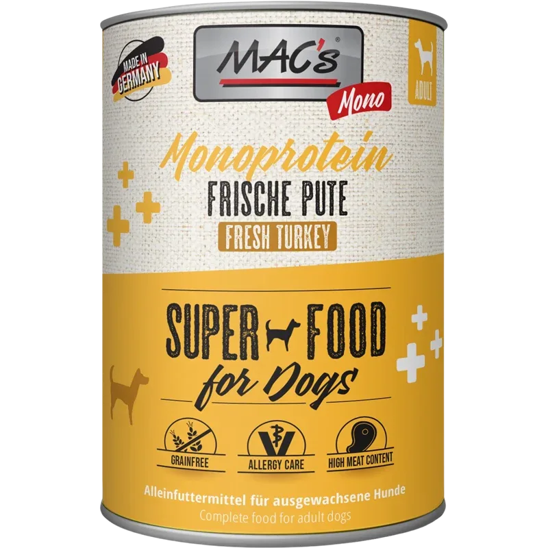 MAC's Dog Monoprotein Pute 400 g