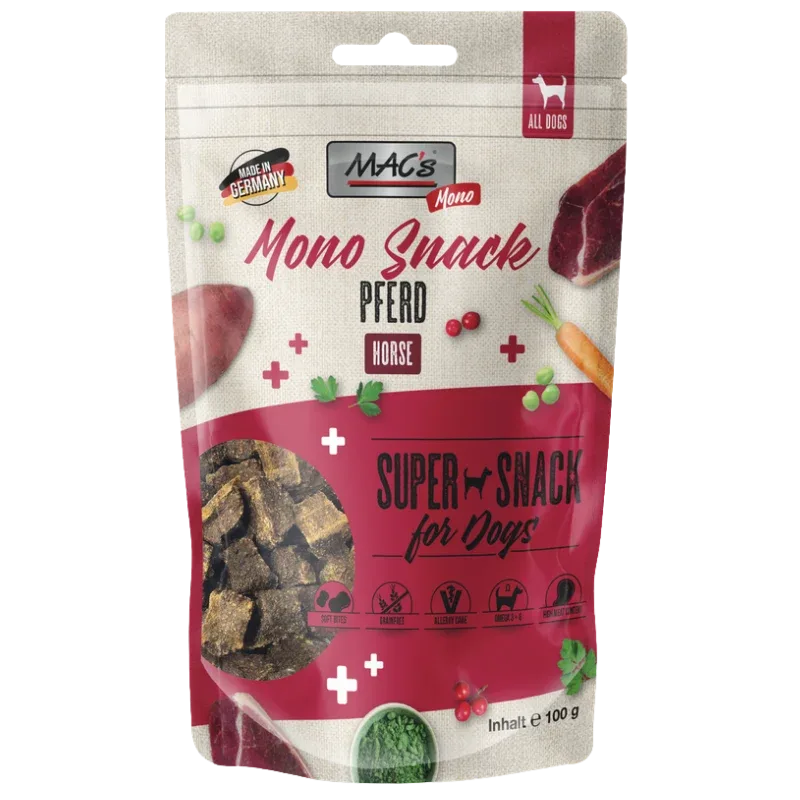 MAC's Dog Monoprotein Snack Pferd 100 g