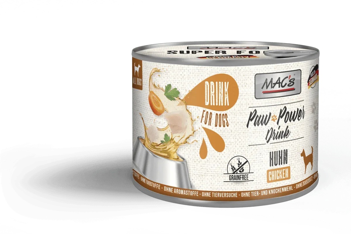 MAC's DOG Paw Power Drink Dose Huhn