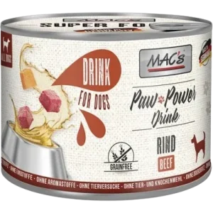 MAC's Dog Paw Power Drink Rind