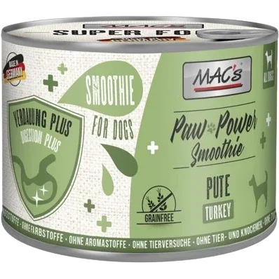 MAC's Dog Paw Power Smoothie Pute - Verdauung Plus