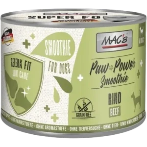 MAC's Dog Paw Power Smoothie Rind - Gelenk Fit