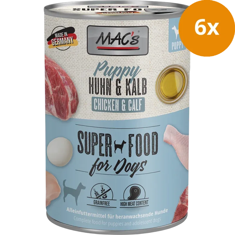 MAC's Dog Puppy Huhn & Kalb 400 g - Image 2