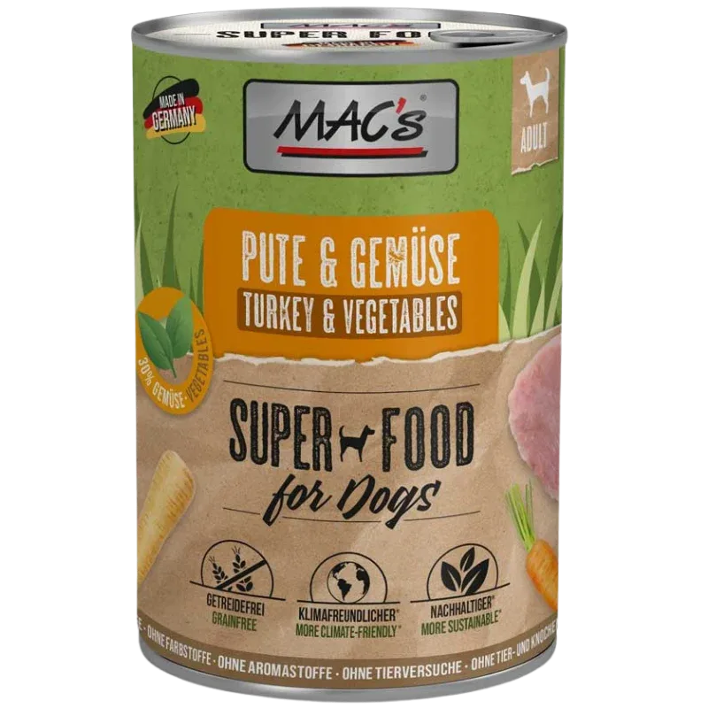 MAC's Dog Pute & Gemüse 400 g