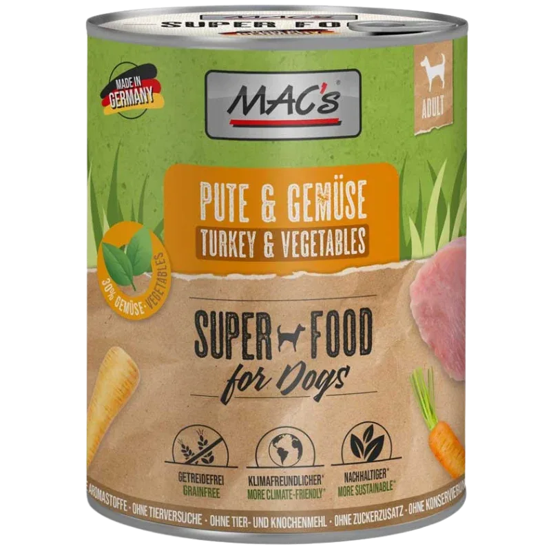 MAC's Dog Pute & Gemüse 800 g