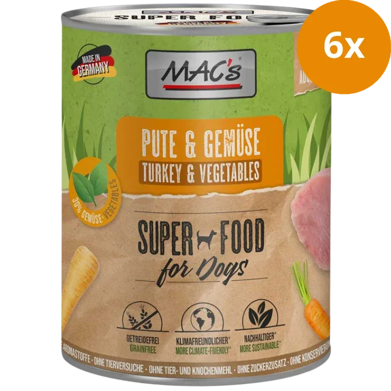 MAC's Dog Pute & Gemüse 800 g - Image 2