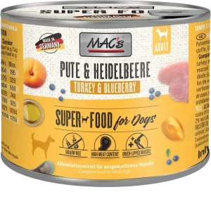 MAC's Dog Pute & Heidelbeeren 200 g