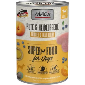 MAC's Dog Pute & Heidelbeeren 400 g