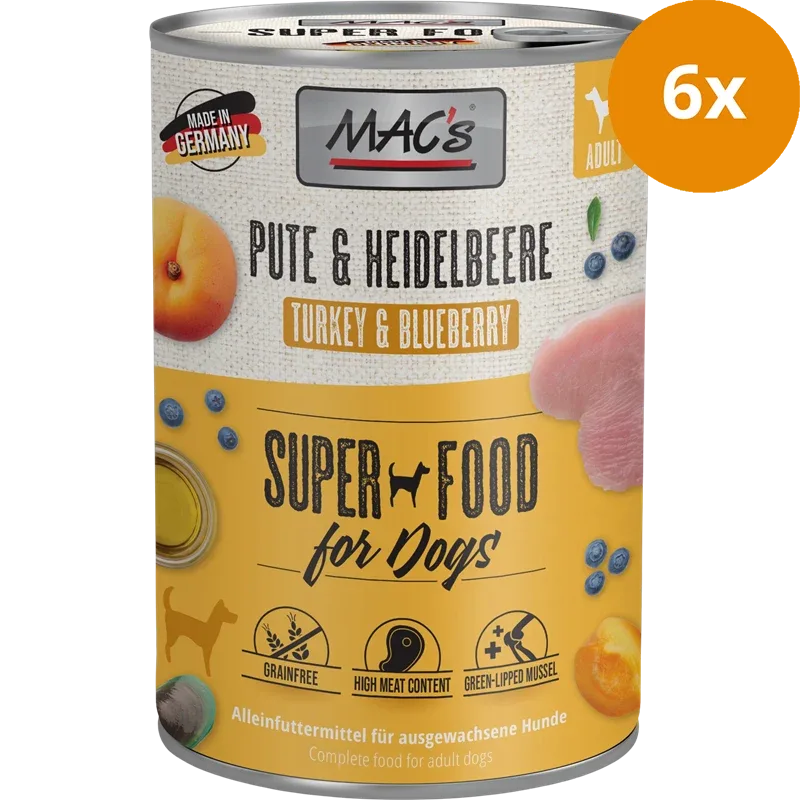 MAC's Dog Pute & Heidelbeeren 400 g - Image 2