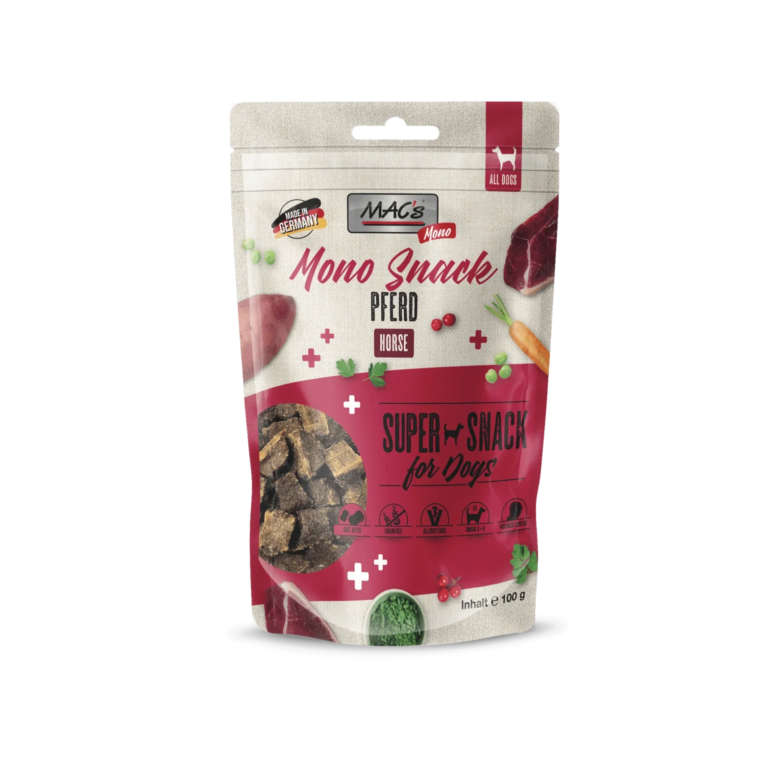 MAC's DOG Snack Mono Pferd