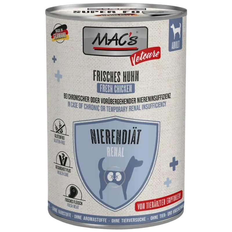 MAC's Dog Vetcare Nierendiät Huhn 400 g