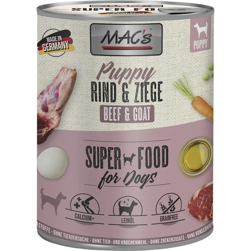 MAC's Puppy Rind & Ziege 800 g
