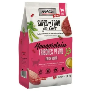 MAC's Superfood for Cats Adult Monoprotein Pferd 1,5 kg