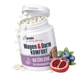 Magen & Darm Komfort Für große Hunde Mehr Wohlbefinden GIGI VET 30 Tabletten