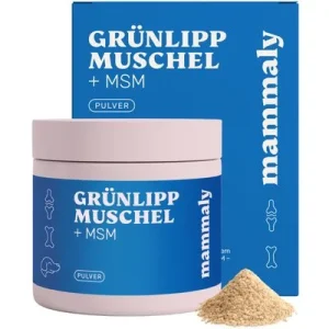mammaly - Grünlippmuschel & MSM Pulver für Hunde 150 g