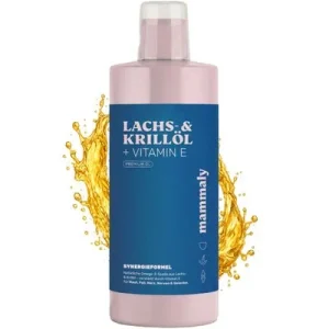 mammaly - Lachs- & Krillöl & Vitamin E für Hunde 1.000 ml