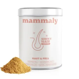 mammaly - Shiny Hair® Futtertopping - Haut- und Fell-Pulver für Hunde 150 g