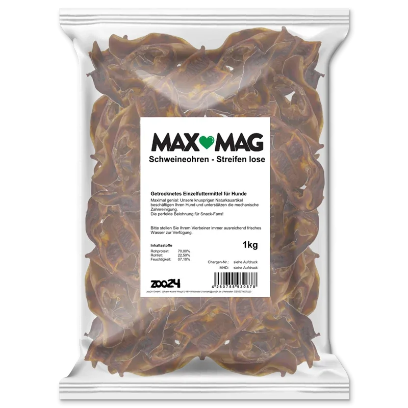 MAX MAG Schweineohren–Streifen lose
