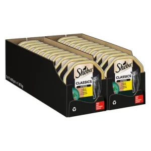 Megapack Sheba Schale 22 x 85 g Classics in Pastete Ente und Huhn