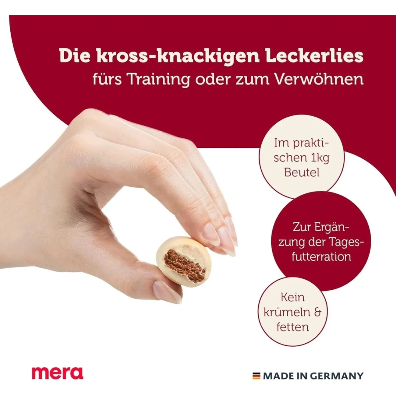 Mera Bakery Meaty Rolls Mix Hundesnack - Leckerlis für deinen Liebling - Image 2