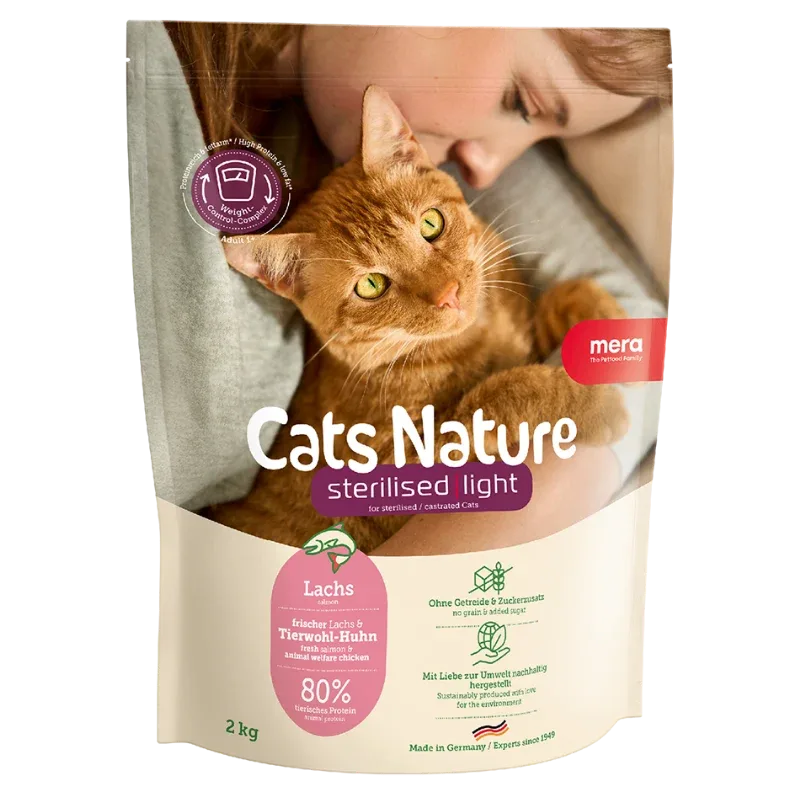 Mera Cat Nature Sterilized / Light Lachs