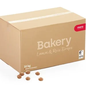 Mera Dog Lamm & Reis Drops – Hundekekse 10 kg