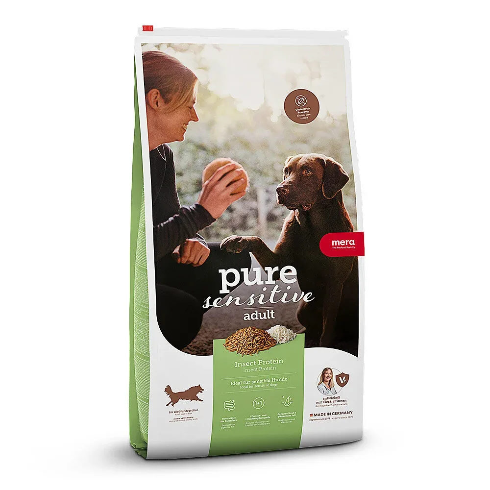 Mera Dog Pure Sensitive Insect Protein Hundefutter